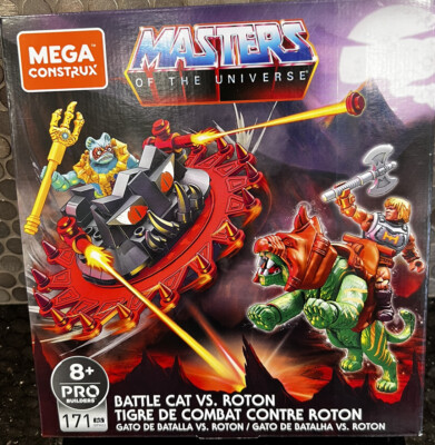 MEGA Construx Masters of the Universe Battle Cat Vs. Roton He-Man Mer-Man New