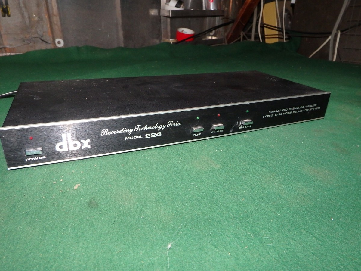 DBX Recording Technology Series Model 224 Type II Tape Noise