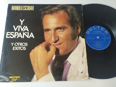 Manolo Escobar Y Viva España 1973 Belter 22759 - LP Vinilo 12'' VG/VG