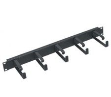 Middle Atlantic HCM-1D Horizontal Cable Manager 1 Rack Unit D-Ring