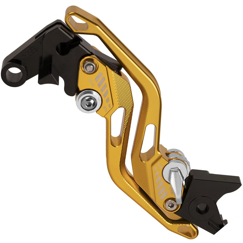 5D Short/Long CNC Clutch Brake Levers For Yamaha YZF R6 2005-2016 R1 2004-2008 - Image 4 of 4