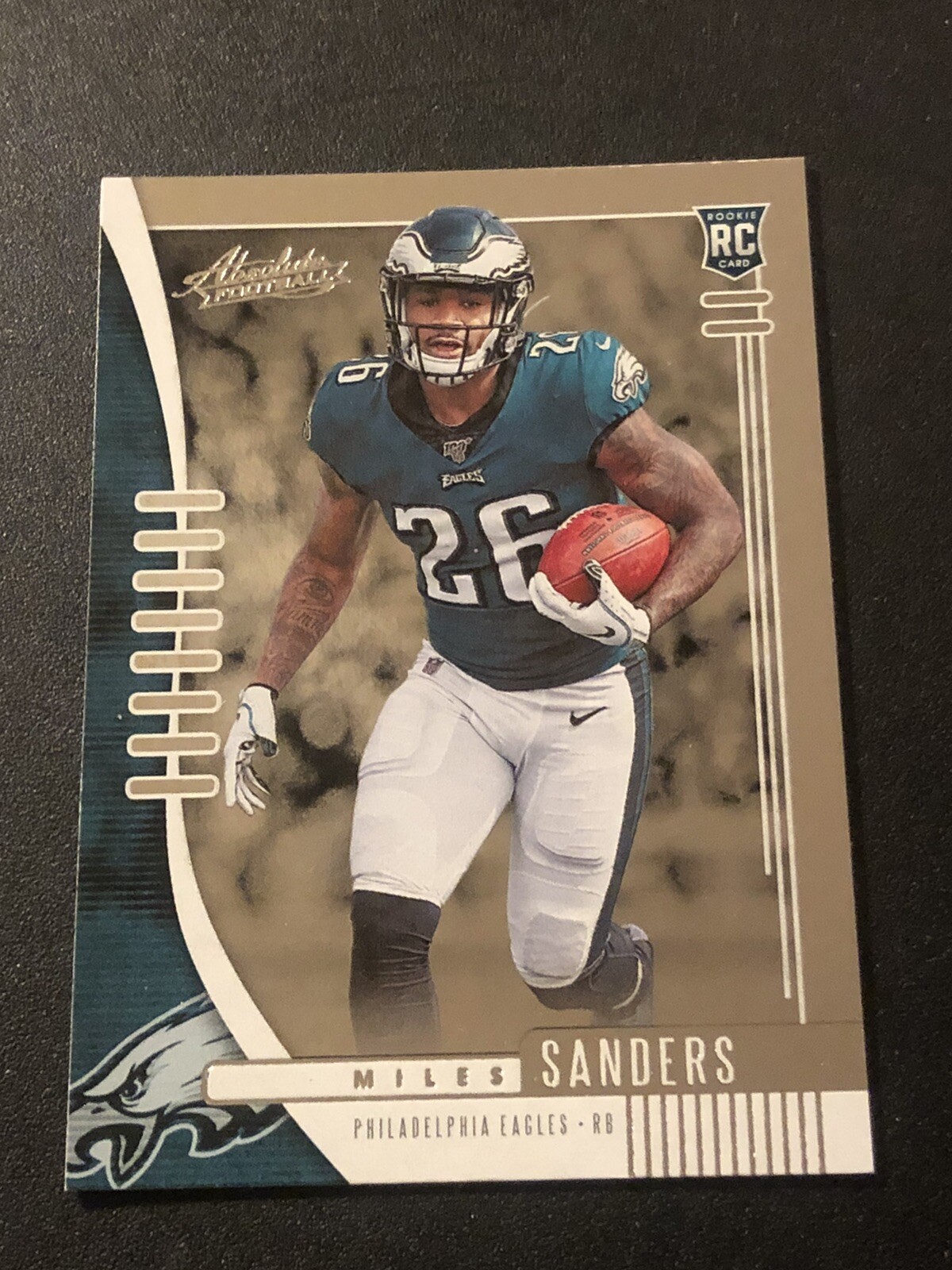 2019 Panini Absolute Rookie Miles Sanders #130 Rookie RC