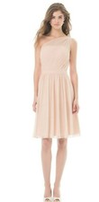 Bill Levkoff 477 Petal Pink LIght Size 10 Bridesmaid Formal Prom Dress NWT