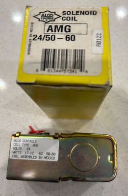 NEW IN BOX ALCO CONTROLS SOLENOID COIL 24V, 7-12W, 50-60HZ TYPE AMG