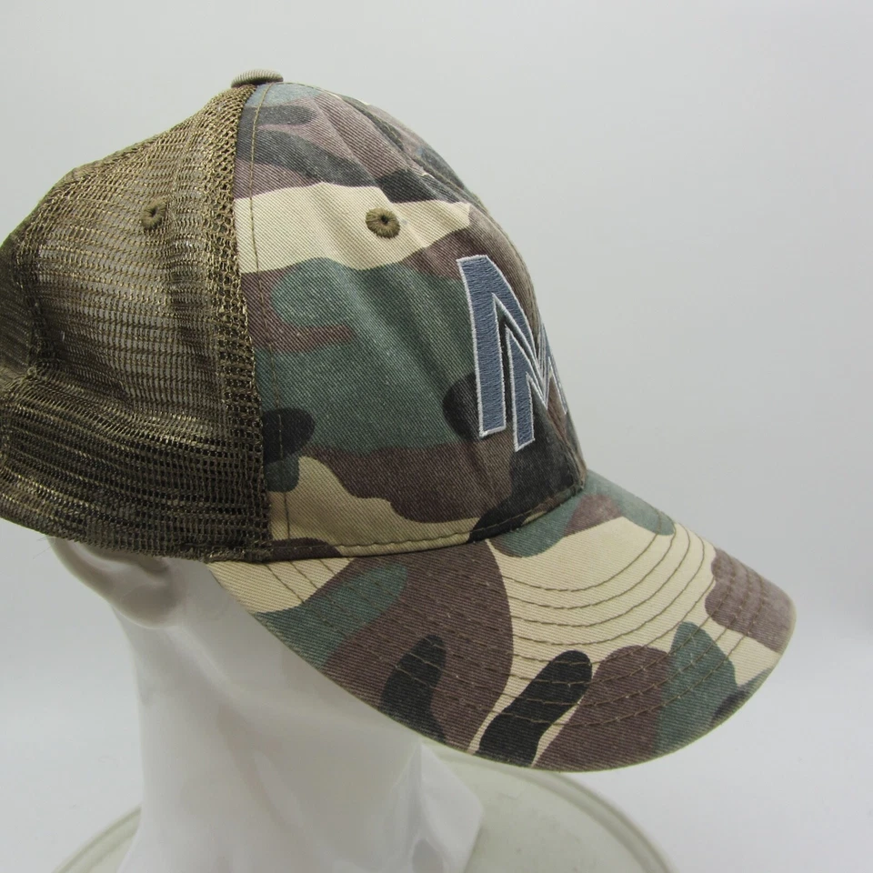 Letter MM Hat Cap Camo Rincon Decoy Mesh Snapback Tactical Hunting Outdoors Men* - Image 4 of 4