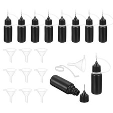 10Pcs Needle Tip Squeeze Bottle, 10ml/0.3oz Glue Tip Applicator Bottles