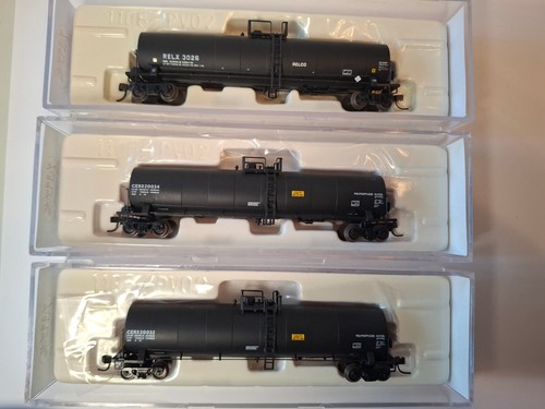 Atlas Spur N Kesselwagen-Set 3-teilig Tank Car CERX / RELCO (30811 30812 30844)  | Condition: Gebraucht