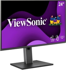 ViewSonic VG2458 24 Inch 1080p IPS Docking Monitor - Certified Refurbished