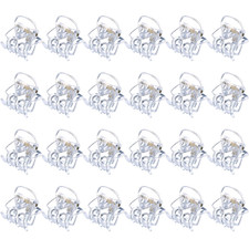 Hair Clip, 24 Pcs Small Mini Hair Claw Clips for Girls and Women, Non-Slip Plast
