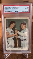 1959 Fleer Ted Williams Baseball Cards 30