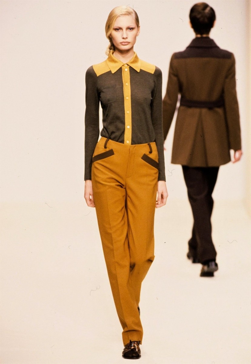 Vintage Archive Prada Fall 1996 Clay Brown Pants Trousers 38