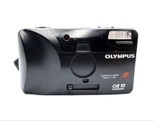 Olympus OZ 10 Panorama 35mm Film Camera AF Point Shoot Working Condition