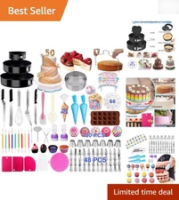 Versatile 567 PCS Cake Decorating Supplies for Beginners & Experienced Bakers