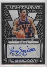 2021 Panini Obsidian Lightning Strike Signatures 17/99 Kenny Walker Sky Auto 0c6