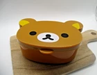 Rare Rilakkuma Face Bento Lunch Box San-X Ito En Promo Kawaii Japan