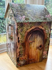 Woodland Cottage Playhouse - indoors. Smart design for small spaces