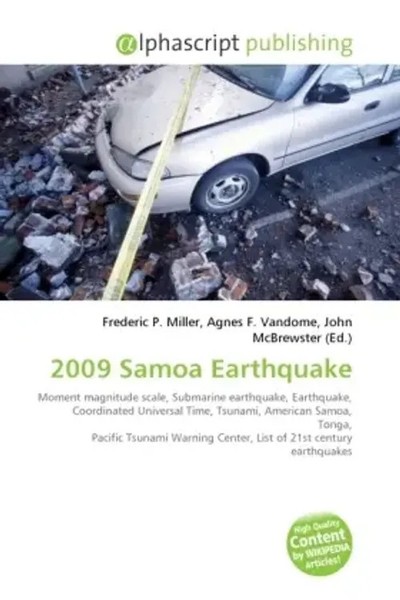 Frederic P. Miller (U. A.) | 2009 Samoa Earthquake | Taschenbuch | Englisch-image