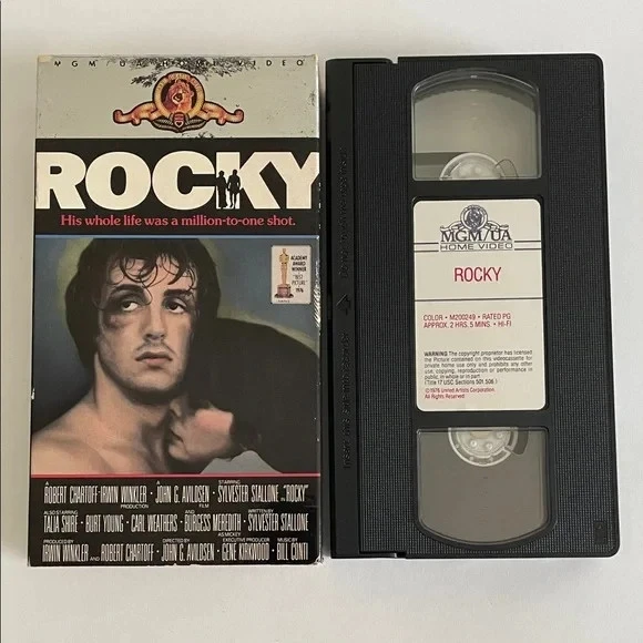 Classic Movie VHS Collection: Apollo 13, The Firm, Forrest Gump, Rocky, Cocoon - Image 3 of 4