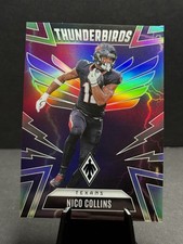 2025 Panini Phoenix Nico Collins Thunderbirds 🔥💎🔥 Texans