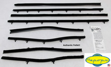 1966 1967 Cutlass 2-door Sedan Door Window Felt Fuzzies Rubber Seal 8 Pc Kit 1966 1967 Cutlass 2-door Sedan Door Window Felt Fuzzies Rubber Seal 8 Pc Kit