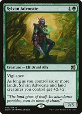 Sylvan Advocate-Duel Decks: Elves Vs. Inventors-Regular-23-LP
