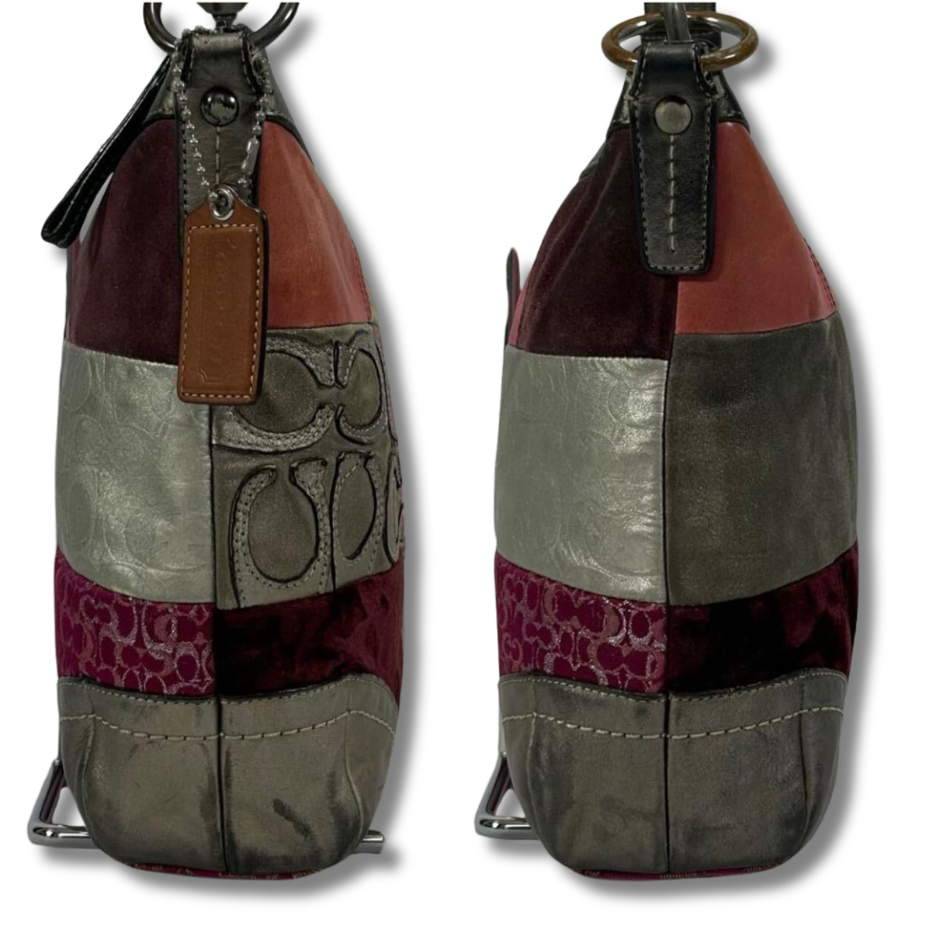 Coach Soho Patchwork One Handle Shoulder Bag Leat… - image 6