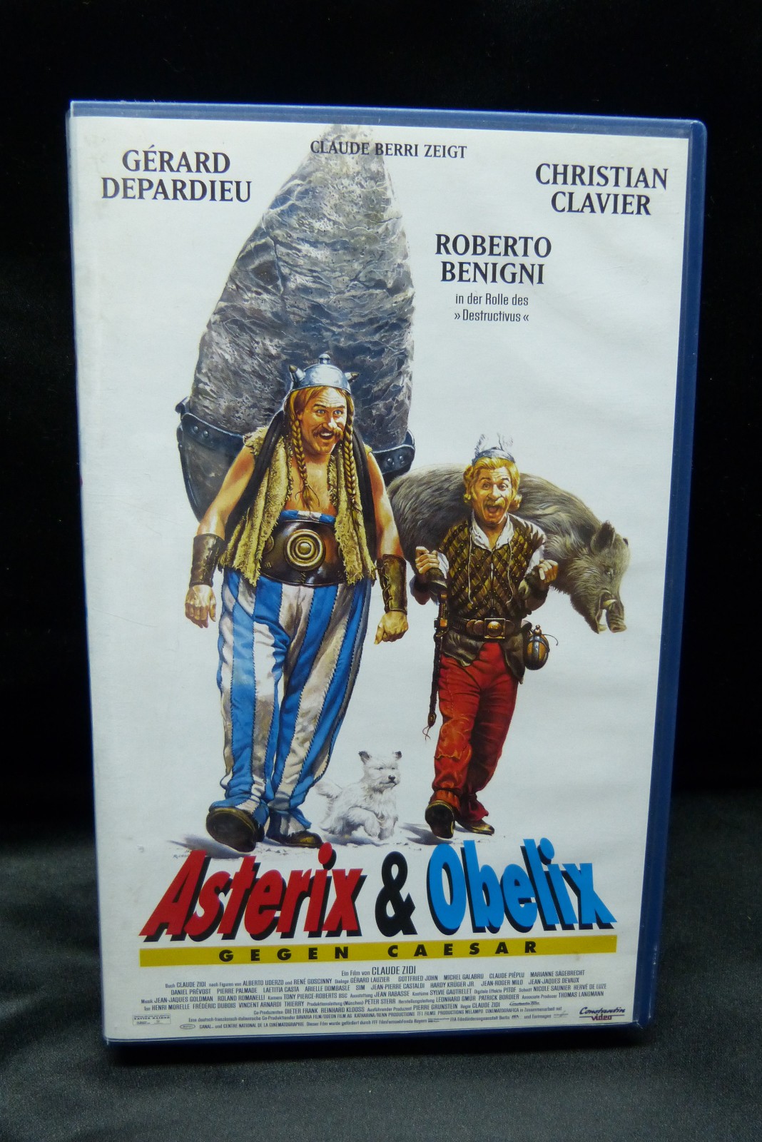 VHS Video Kassette  Asterix & Obelix gegen Caesar