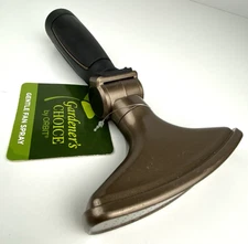 Zinc Thumb Control Fan Hose Nozzle Gardener's Choice Spray Watering Tool NWT