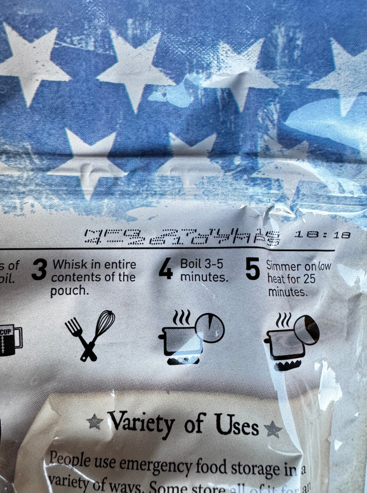 Patriot Pantry Lot (25) Freeze Dried Meals 130 Cup Servings Emergency Food REED