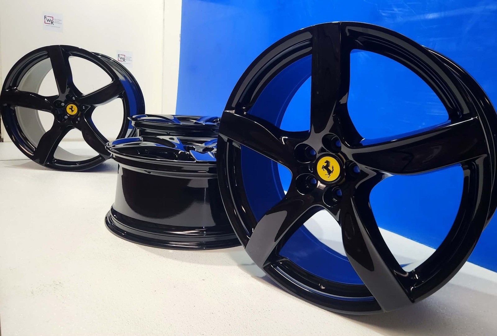 Ferrari Purosangue Wheels 4 pcs Black