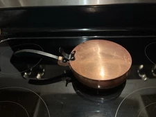 Solid Copper Silent Butler Crumb Catcher Vintage