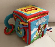 Kids Preferred CURIOUS GEORGE Baby Curiousity Plush Play Cube