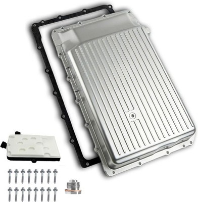 265-897 Upgraded aluminum Transmission Oil Pan Ten Speed Transmission Filter wit
