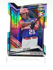 2022 Panini Elite Extra Edition - Jalvin Arias #181 Silver Parallel 055/399⚾️⚾️⚾