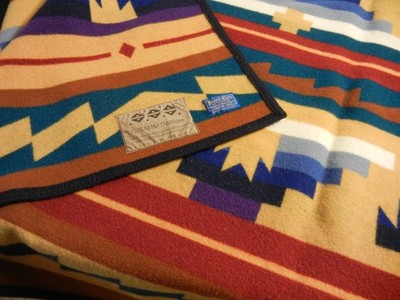 Pendleton Limited Edition #126/500 Blanket Plateau Bag Traditions Oregon Natives