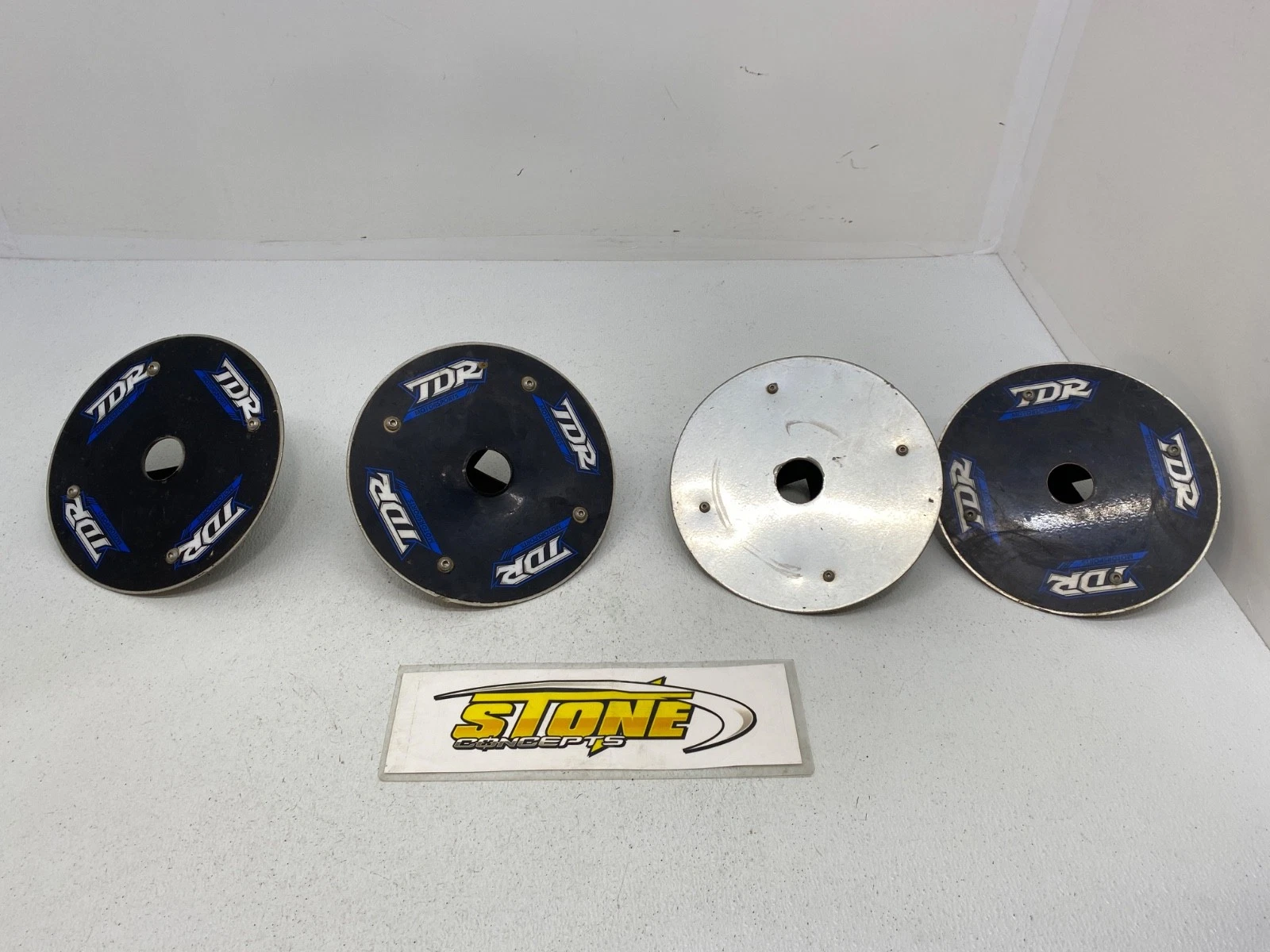 8" REAR WHEEL INNER MUD CAP PLUG COVER SET TRX450R 400EX YFZ450R LTR450 KFX450R