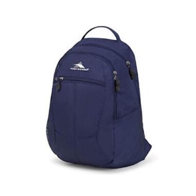 NWT NEW High Sierra Curve Backpack True Navy 18.5 x 12.5 x 8.5-Inch