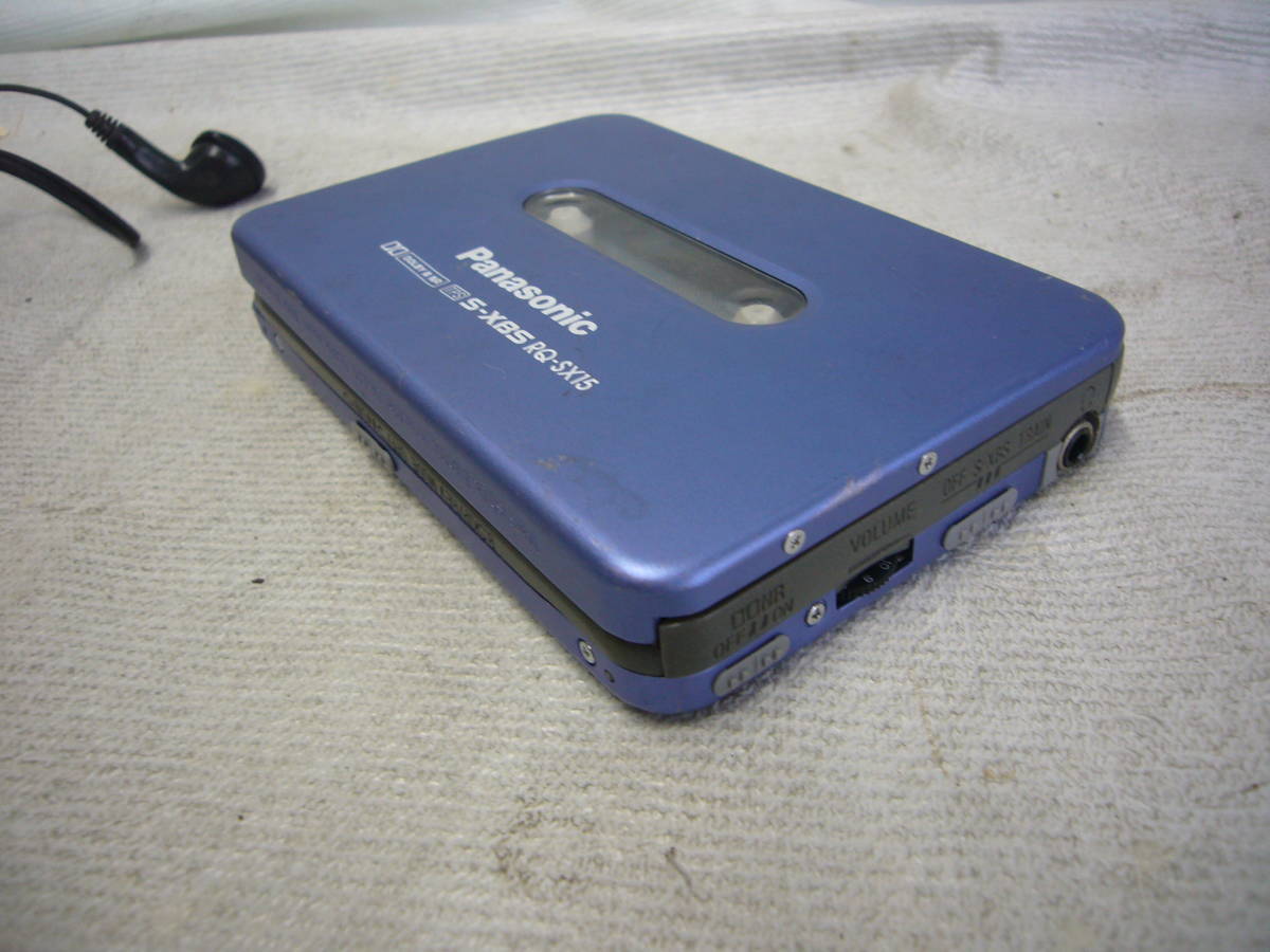 Panasonic RQ-SX15 WALKMAN Portable Cassette Player AS-IS F/S