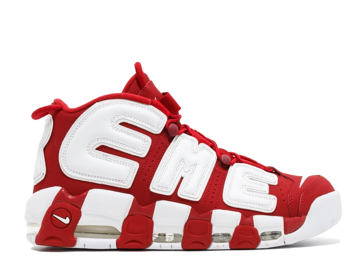 【訳あり】Supreme × Nike Air More Uptempo Nike Supreme x Air More Uptempo Red for Sale | Authenticity