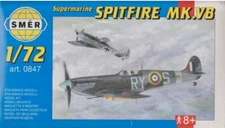 172 Supermarine Spitfire Mk.VB British fighter Směr 0847 Plastic Model kit