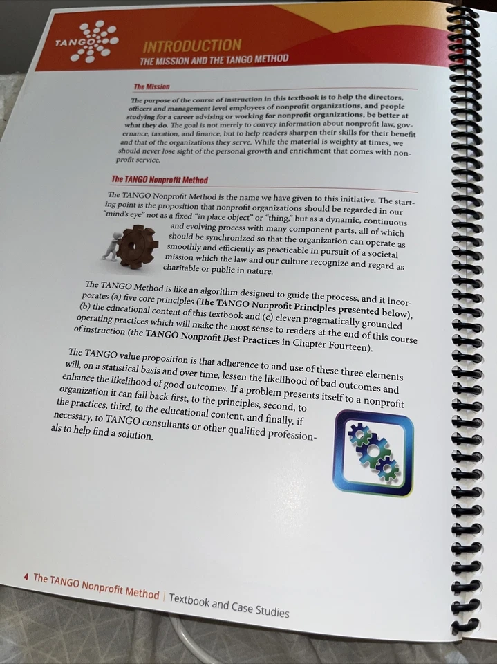 The TANGO Nonprofit Method Textbook & Case Studies - John Horak  - Image 4 of 4