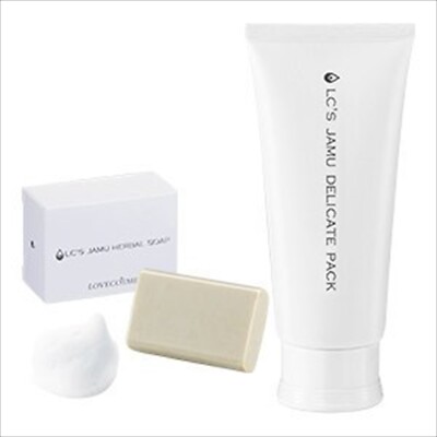 LC Love Cosmetic LC's Jamu Herbal Soap Delicate Pack Set Japan Official new