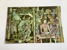 Ajanta Caves 1, Ajanta India, “Lustration Of A Prince” Postcard