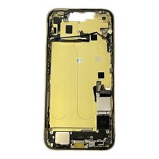 iPhone 14 Plus Yellow Back Mid Frame Housing Replacement W Small Parts Grade B