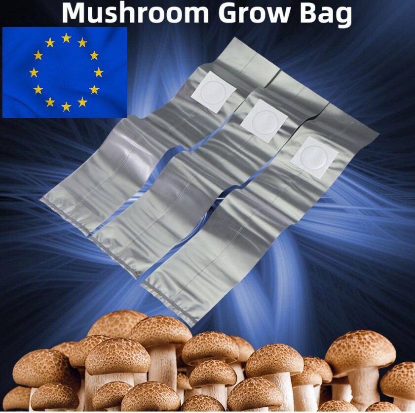 Bolsas de cultivo de setas Olla a presión autoclavable Seguro EU Stock Filtro...