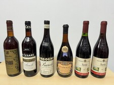 Barolo Borgogno 1989 Pio Cesare 1971 Marchesi Di Barolo 1987 1988 Mascarello 77
