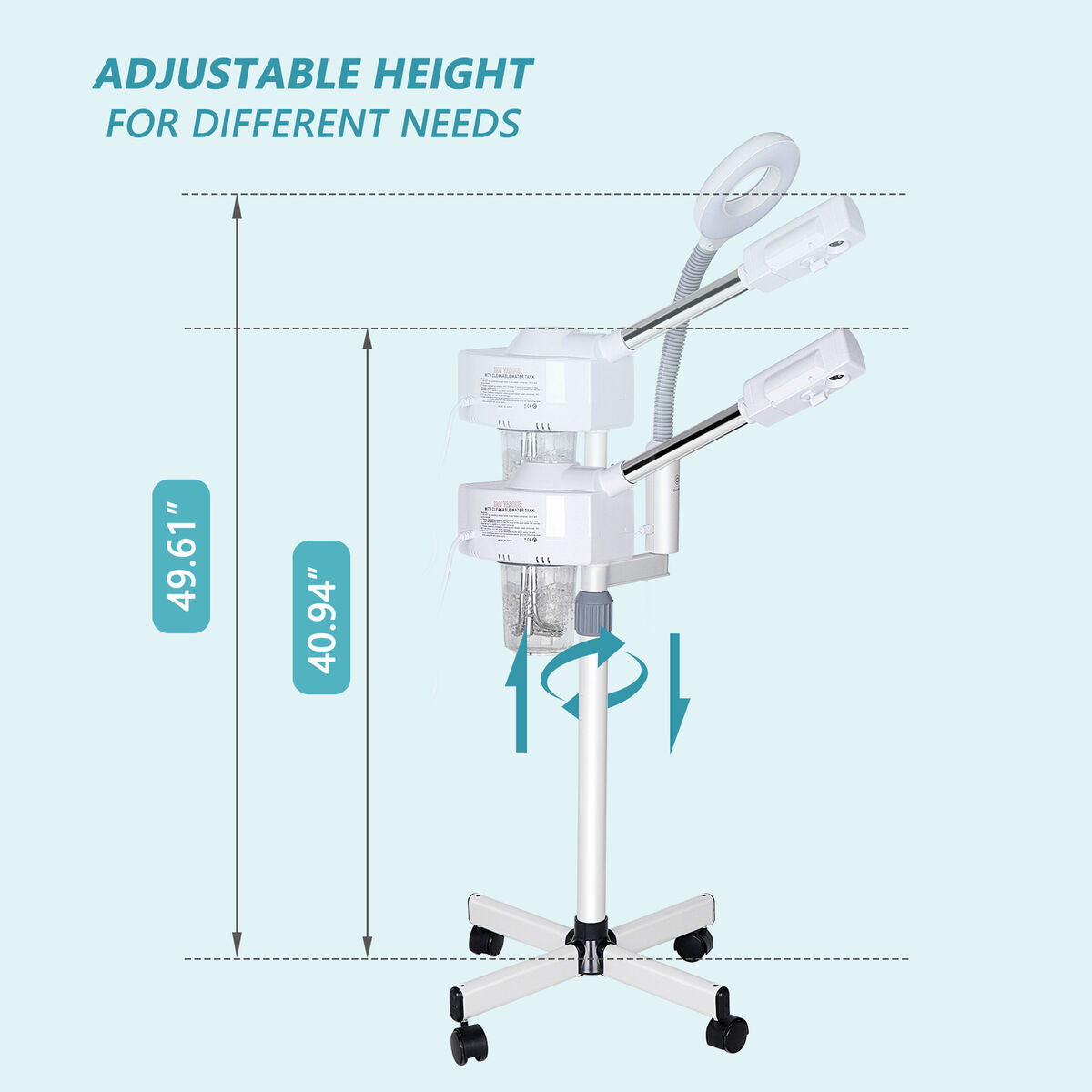 Professional Salon Spa Ionic Facial Steamer Beauty Equipment Professional Salon Spa Ionic Facial Steamer Beauty Equipment