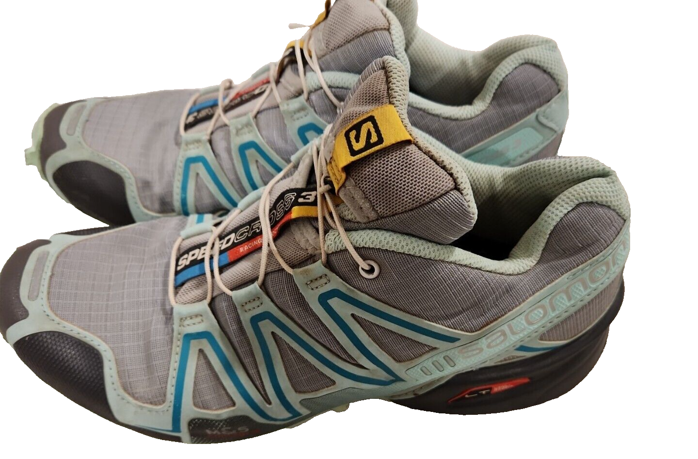 Scarpe da trekking donna Salomon Speedcross 3 GRIGIO trail running misura 7 5 Ortholite