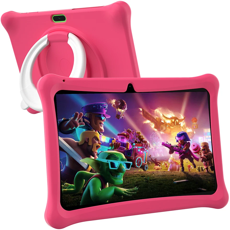 SGIN Kids Tablet 10'' Android 12 Tablet for Kids, 32GB 64GB 5000mAh Parental Control