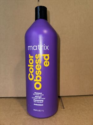 Matrix Total Results COLOR OBSESSED Shampoo 33.8 oz Liter FREE SHIPPING